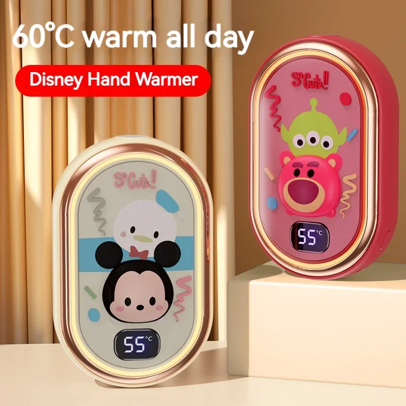 

2024 New Cartoon Cute Warmth Hands Charging Small and Portable Warmth Hands Charging 2-in-1 Girl Gift