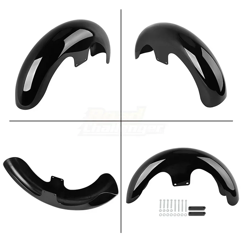 23'' Motorcycle Front Fender Bagger Mudguard Accessories For Harley Touring Road King Electra Glide Street Glide Ultra