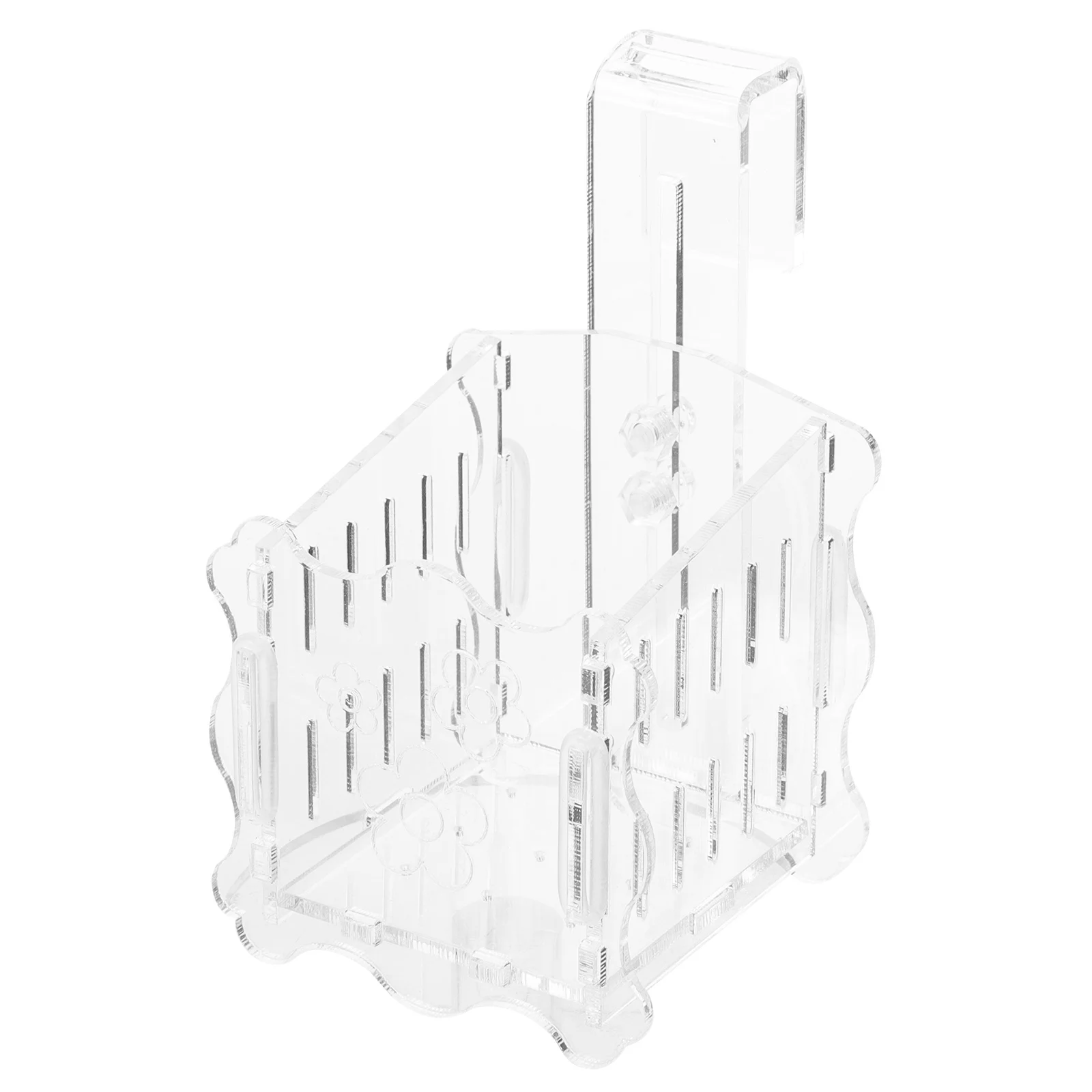 

Water Plant Cup Aquatic Planting Pot Hydroponics Acrylic Fish Tank Planter Clear Reusable Aquarium Plant Basin Hanging Planter