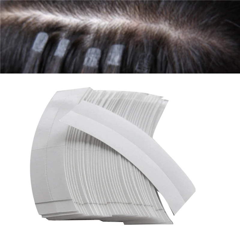 Fixed Wigs Tape Adhesive Extension Hair Strip Waterproof For Toupees/Lace Wigs Film Slitting Line Easy Install Easy To Use