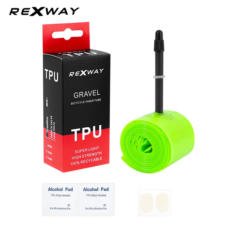 ريكسواي تي بي يو TUBE700X32-47 FV48MM 65 ملم دراجة جرافيل