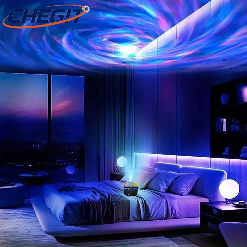 

Multi-Color LED Galaxy Projector Light with Remote Control for Bedroom Christmas Star Night Light New Year Gift Idea