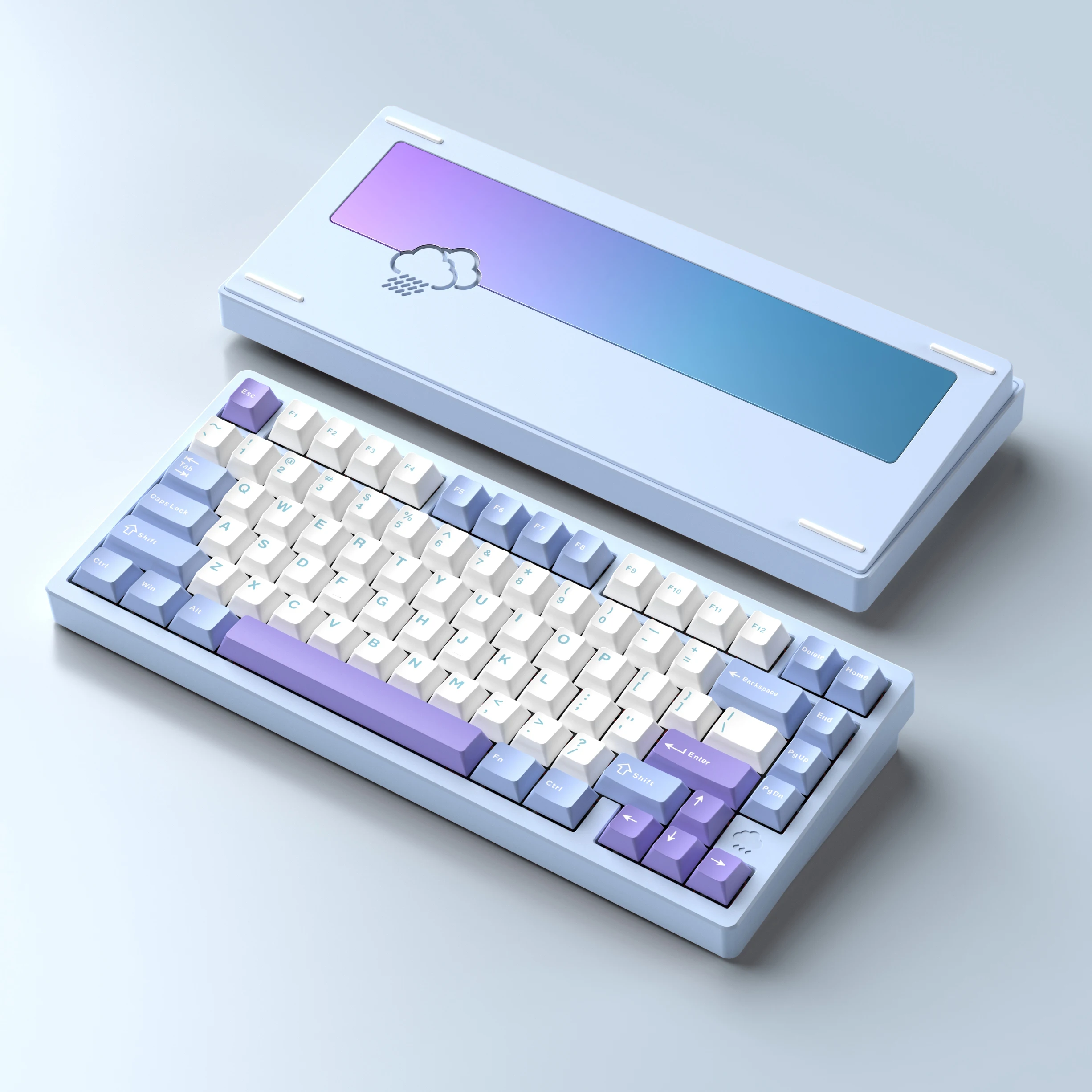 WOBKEY WOB Rainy75 メカニカルキーボード 75% RGB ホットスワップ対応