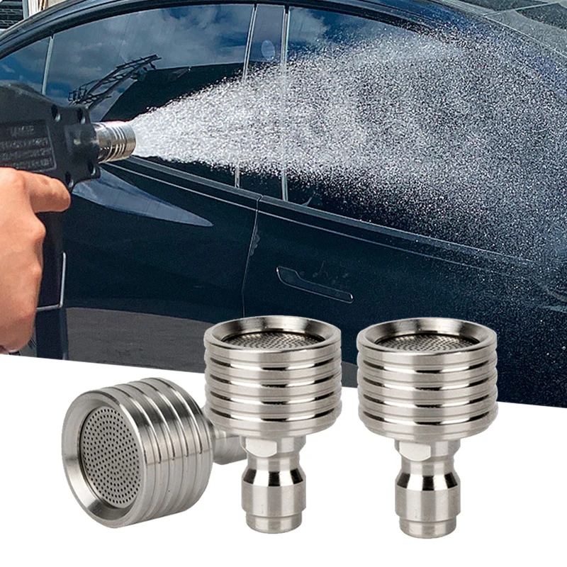 

Car Washing Nozzle High Pressure Foam Sprayer Gun Snow Foam Connection Nozzle for Car Detailing And Gardening