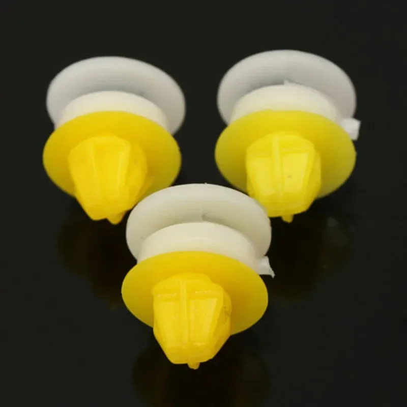 10/30/50pcs Car Door Wheel Arch Clips for Land Rover Discovery 3 & 4 for Range Rover Sport and 1 & 2 D147 Yellow Car Buckle