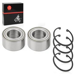Rear Wheel Bearings 40x74x40mm & Ring Clip For Polaris Sportsman Ranger 400 500 700 RZR570 800 Ranger XP 900 1000 ACE 570 900