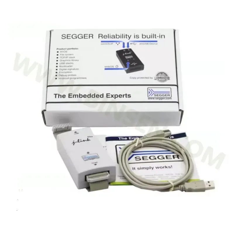 بقعة ألمانية أصلية J-Link EDU 8.08.90 V11 SEGGER محاكاة تصحيح الأخطاء مبرمج تنزيل