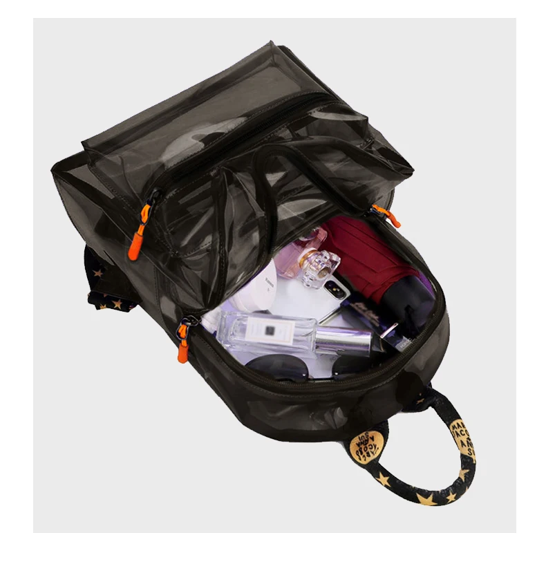 TINYAT Modischer Rucksack für Damen und Mädchen, wasserdichter Schulrucksack, große Kapazität, Reiserucksack, weiblich, lässig, Lavendel-Tagesrucksack – Detail 4