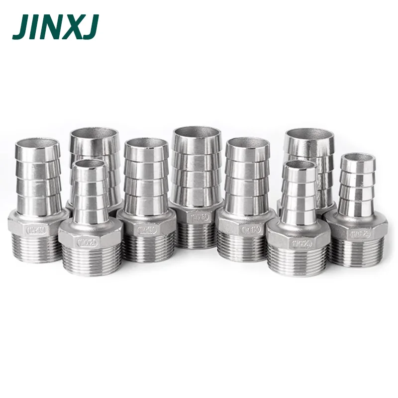 Hose Barb Connector 304 Stainless Steel 1/8\