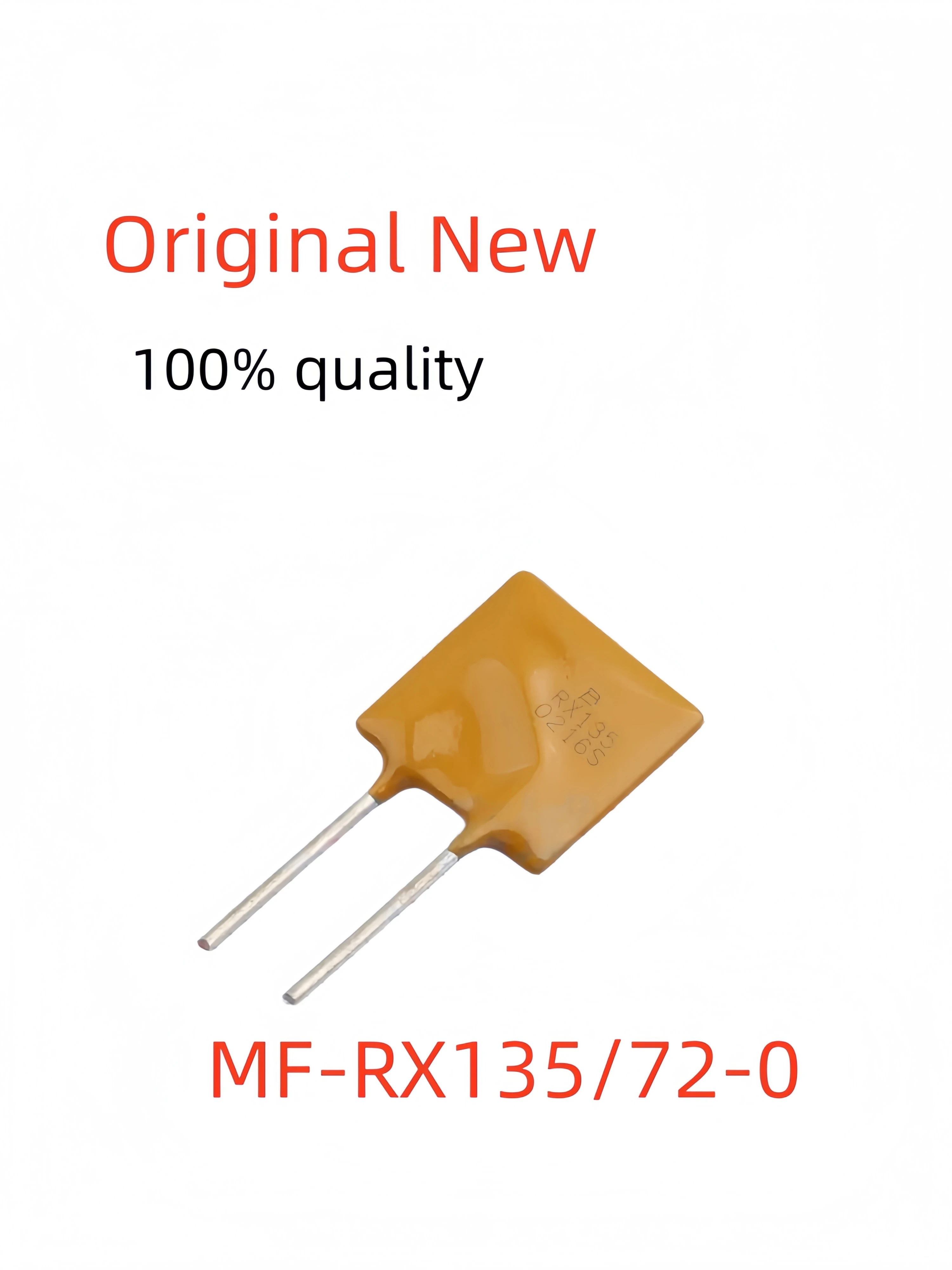 100% New  MF-RX135/72-0 EIA-468 Through Hole Resettable PPTC Fuse 72V 1.35A Hold Current