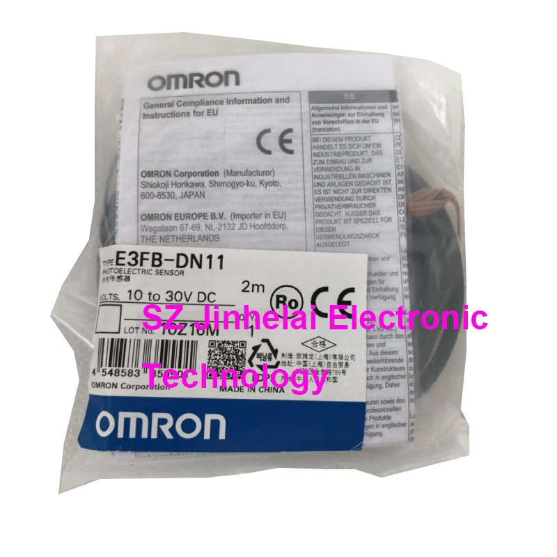 New and Original OMRON 10-30VDC 2M Photoelectric Sensors Switches E3FB-DP12 DN11 DN12 TN11 RN11