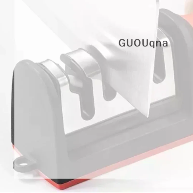 3/4 Stage Knife Sharpener With Fast Sharpening Non Slip Ergonomic Handle Perfect For Home Kitchen Chef Outdoor Use 1Pcs