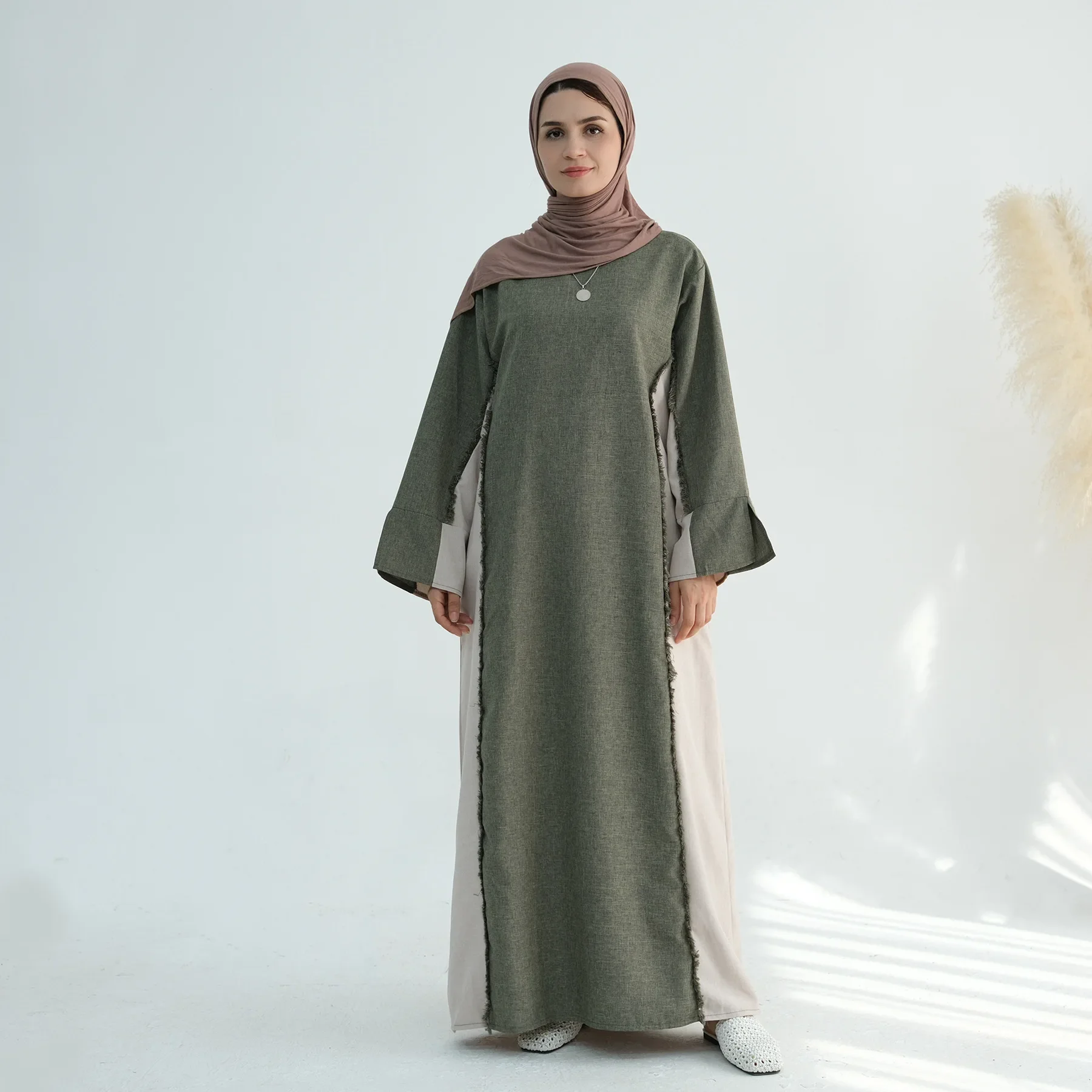 Ramadan gland Abayas pour femmes musulman Maxi Robe dubaï caftan turquie Robe Islam vêtements arabe Caftan Marocain Femme robes
