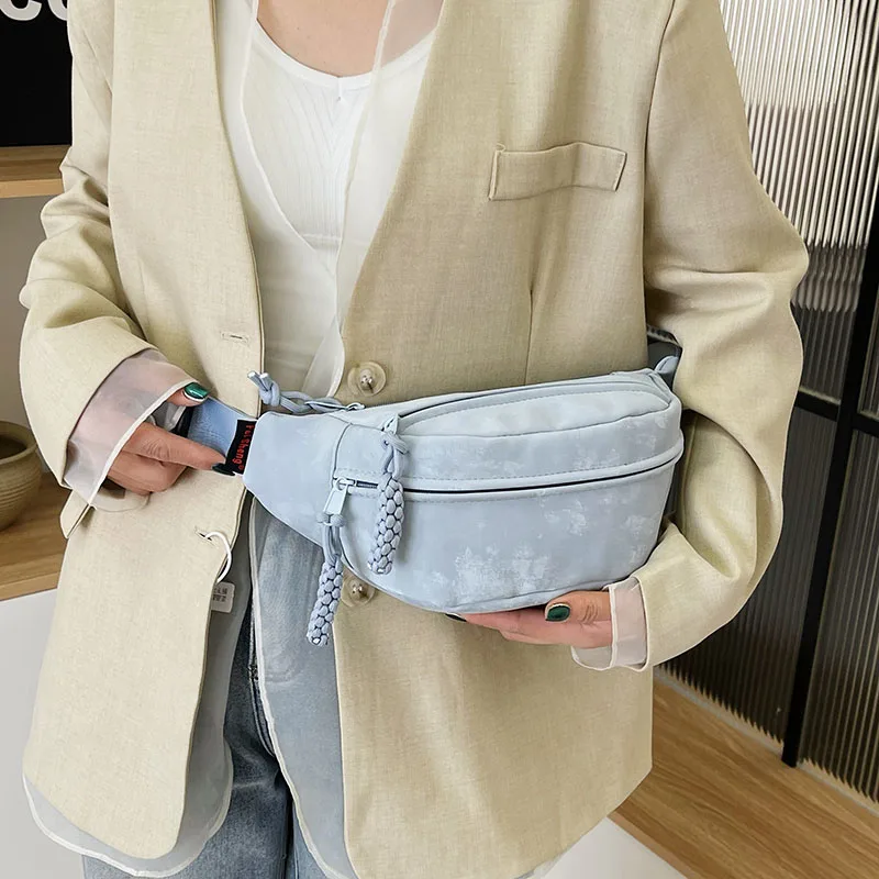 Women Waist Bag Large Capacity Fanny Packs Female Chest Bag Fashion Shoulder Crossbody Bags High-quality Waist Belt Bags