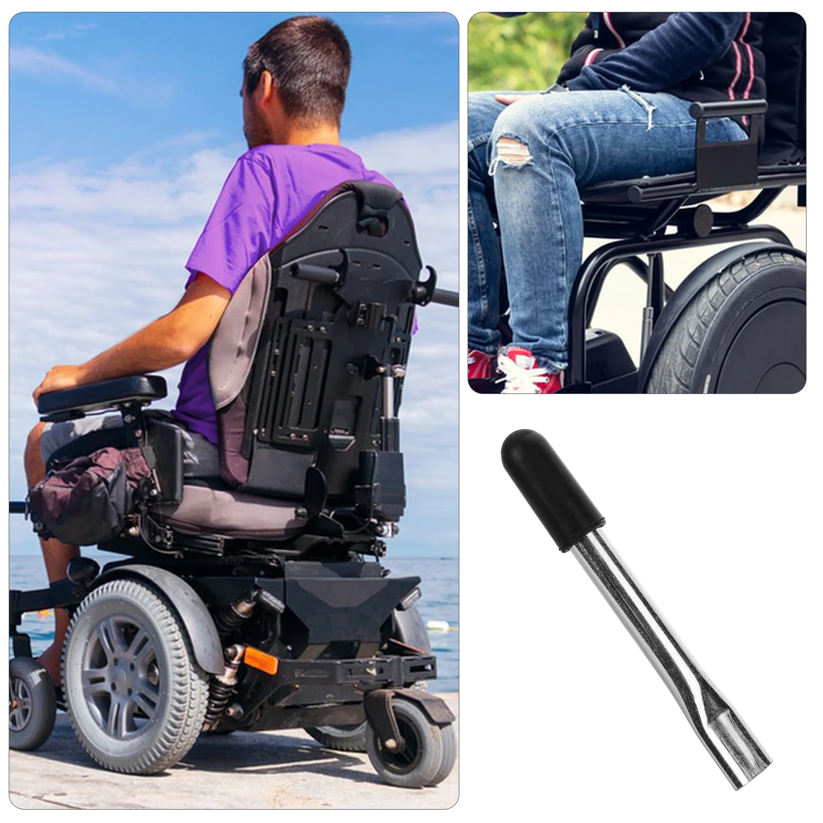 

Brake Extension Lever for Wheelchairs Lightweight Extenders Clutch Brakes Extensions Bike Stainless Easy Universal Accessories