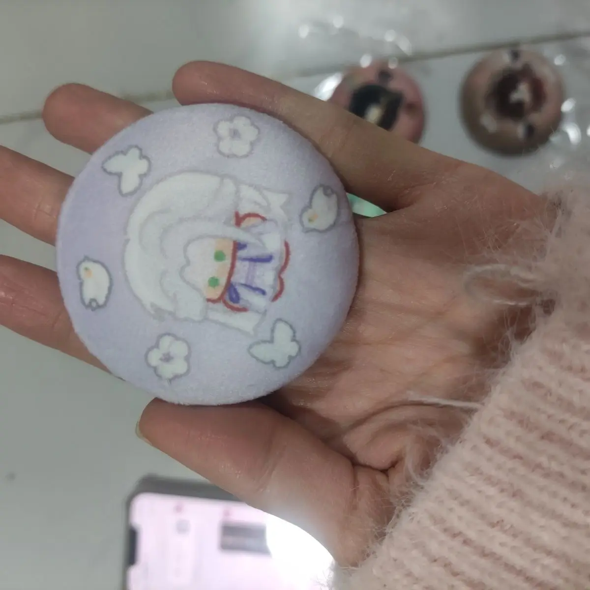 "اسم الرمز: يوان" بروش شارة شريطية أصلية 58 مم من القطيفة "Sun Ce، Fu Rong، Yuan Ji، Zuo Ci، Liu Bian