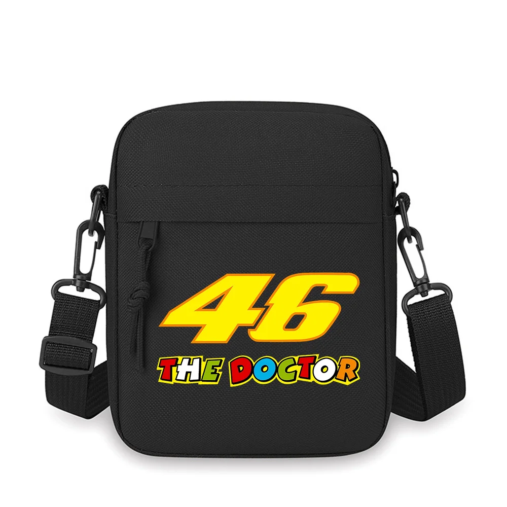 

Yellow numbers and Doctor Men Crossbody Bag Single Shoulder Women Cartoon Anime Film Printing Design Unisex