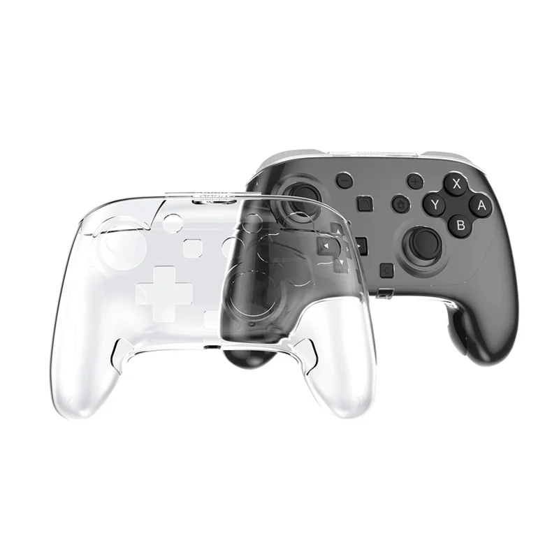 ABMF-funda para Nintendo Switch 2 PRO, consola portátil, carcasa de cristal transparente, accesorios para controlador de juego