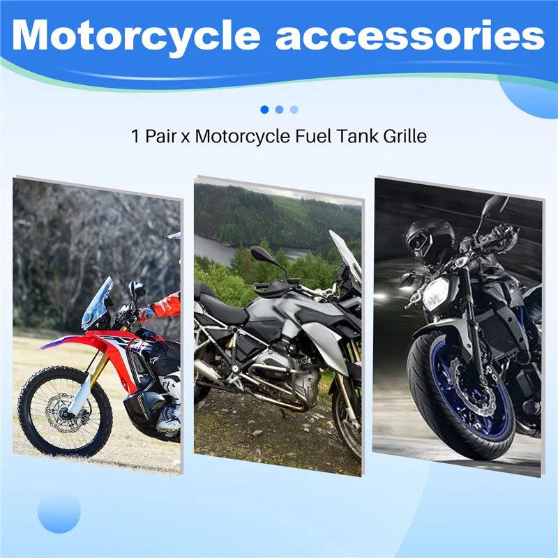 【Price Drop !!】 Motorcycle Fuel Tank Grille Air Intake Fairing For  MT-07 Mt 07 2021-2023