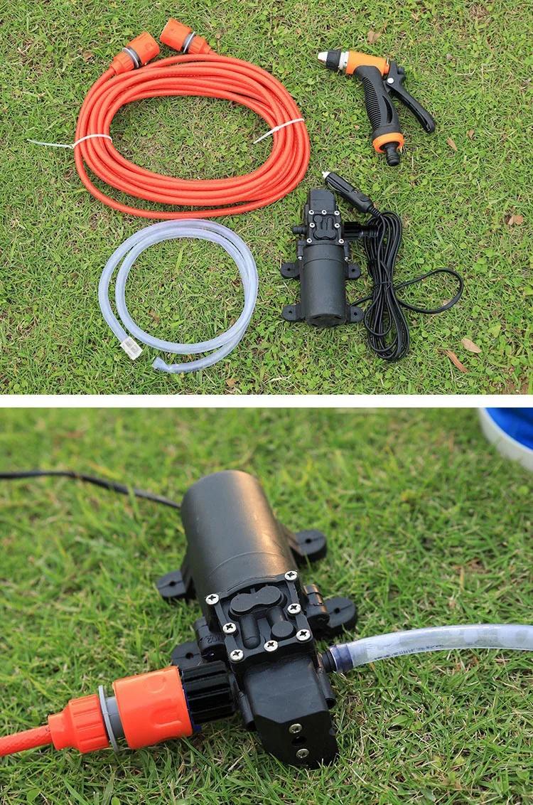 12V High Pressure Self-priming Electric Car Wash Washer Water Pump Sprayer Gun For Window Moto Pet  Watering