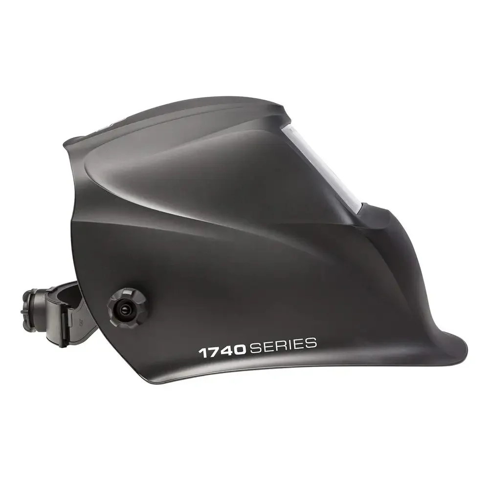 Variable Shade Welding Helmet with 4C Lens Technology Matte Black Adjustable Size LED Safety Indicator