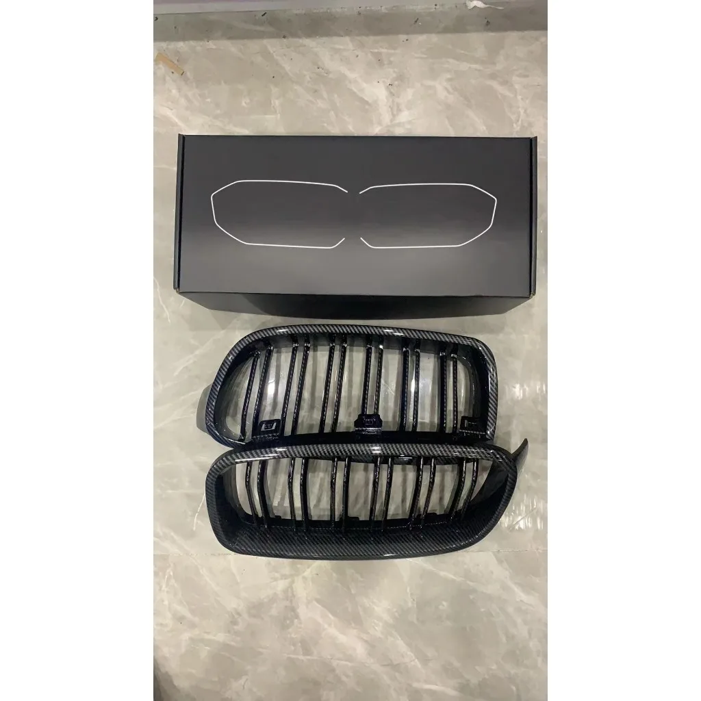 Front Kidney Grills Grille Racing Bumper Auto Accessories For BMW 3 Series F30 F31 F35 13-19 Double Slat