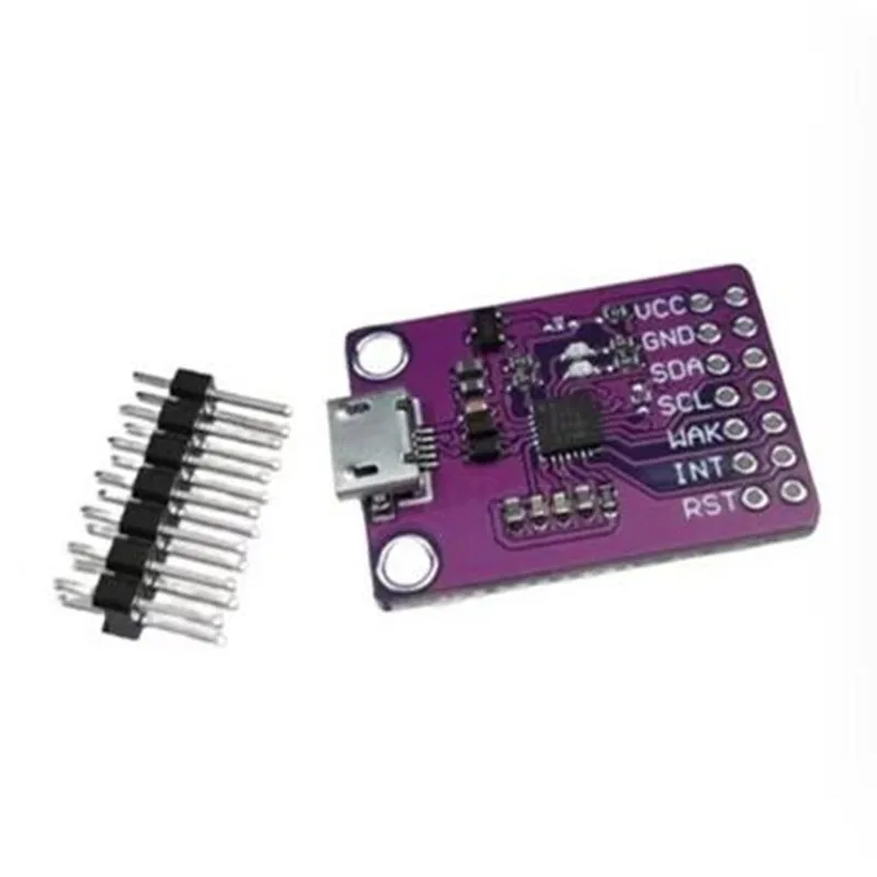 1pcs CP2112 Debug Board USB to SMBus I2C Communication Module 2.0 MicroUSB 2112 Evaluation Kit for CCS811 Sensor Module