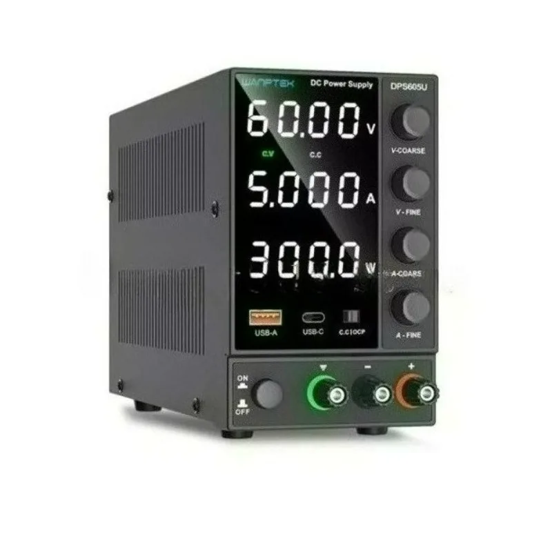 Solid Test Adjustable DC Regulated Power Supply Ammeter 30v60v5A, Notebook Mobile Phone Maintenance Power Supply