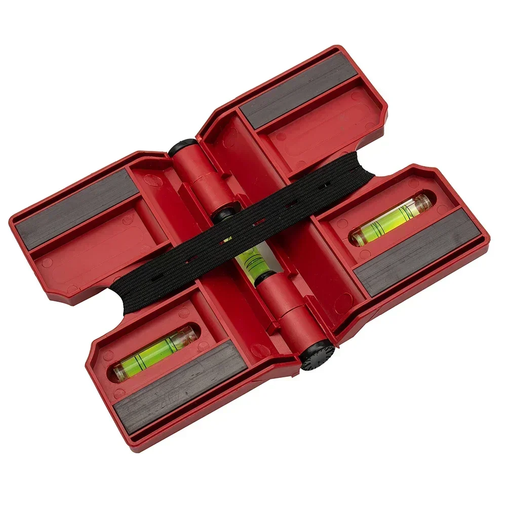 Level Fence  Pipe Magnetic Adjustable Post Level With Elastic Band Strap Horizontal Vertical For Metal Pipes Posts Attachment