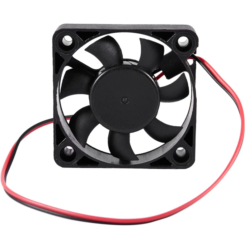 Ventilador de refrigeração para pc e cpu, 50mm, 12v, 2pin, 4000rpm, rolamento