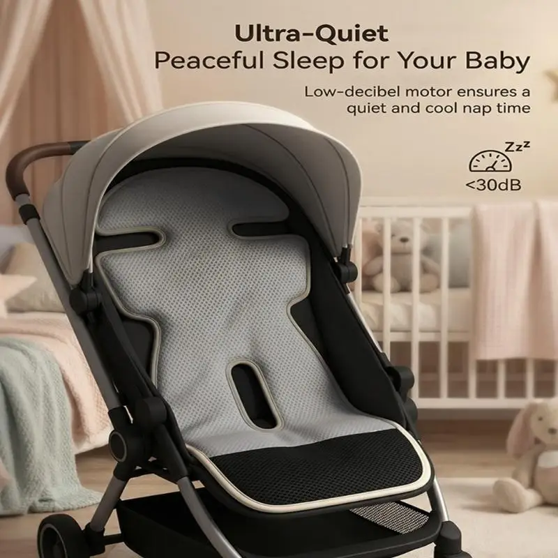 Lightweight Pushchair Ventilation Cushion For Outdoor Walks And Travel