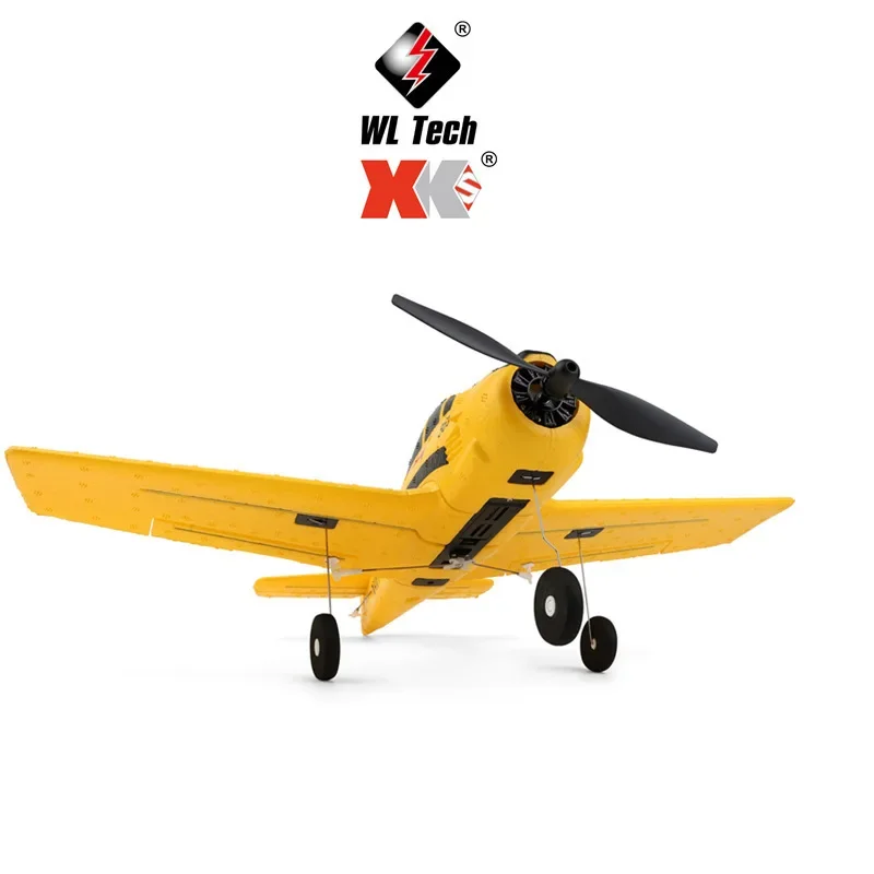 Avião rc a210 com controle remoto, planador de espuma de asa fixa t28 lutador 4 canais dublê adulto brinquedos modelo voador elétrico