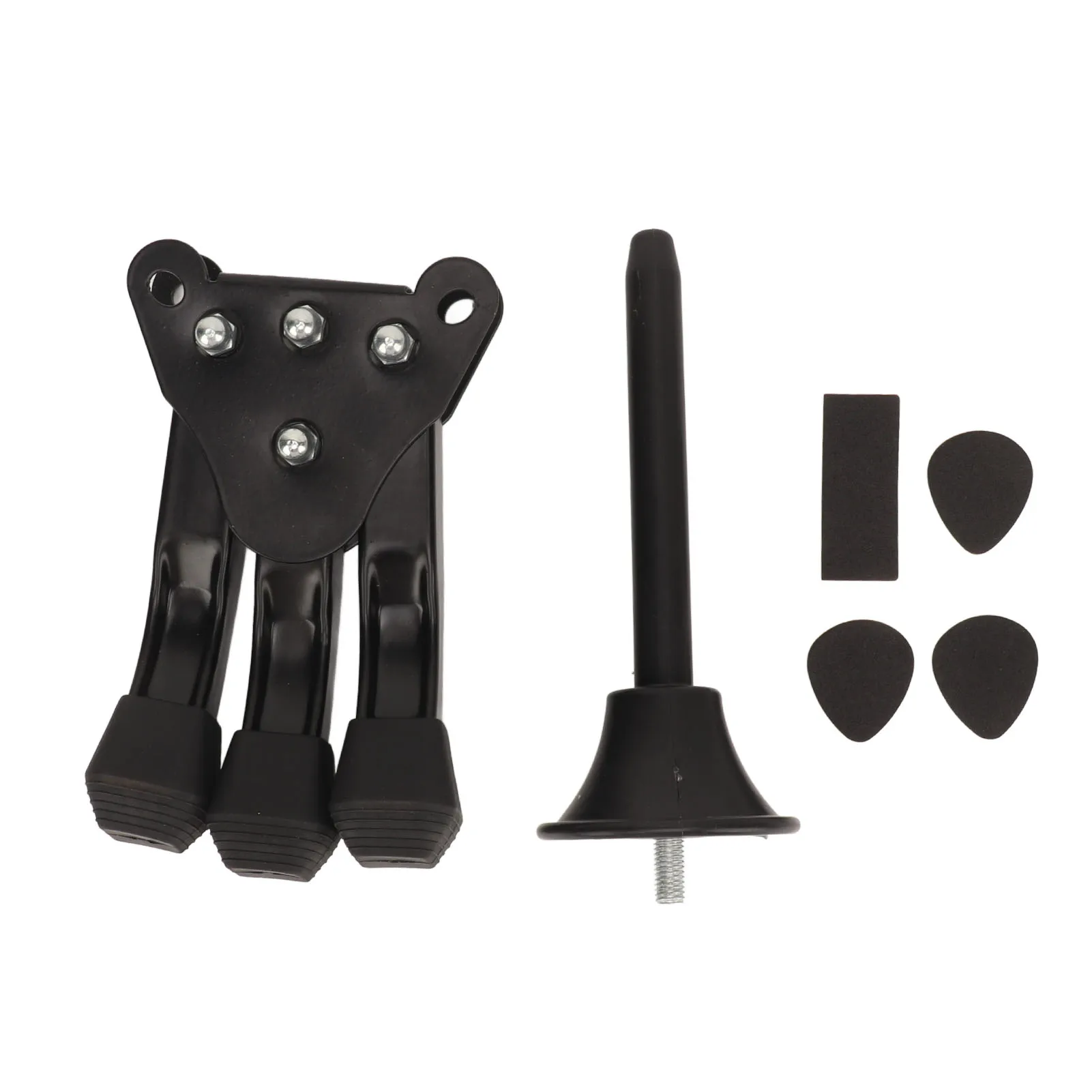 حامل ثلاثي القوائم من الكلارينيت الناي، حامل أدوات الرياح المحمول القابل للطي للمزمار #4