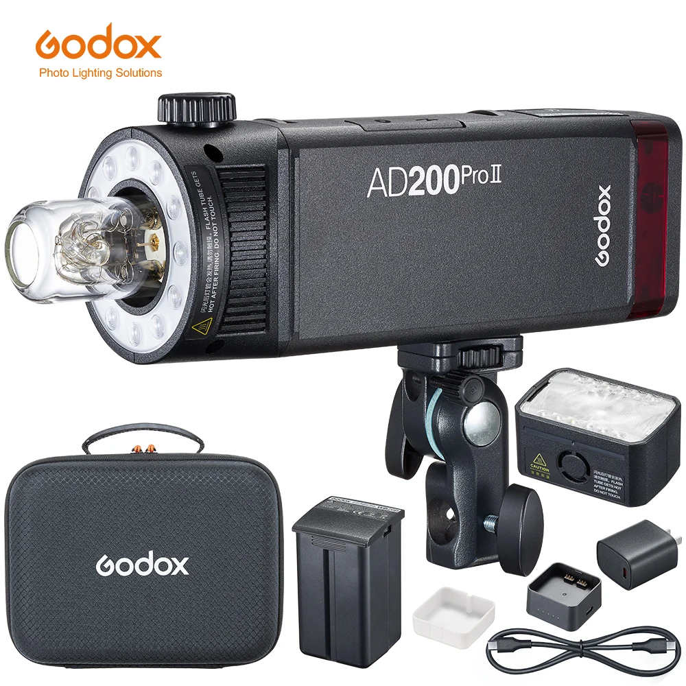 Studio Strobe Hss Ttl - Godox AD200Pro II แฟลชสตูดิโอ 2.4G TTL