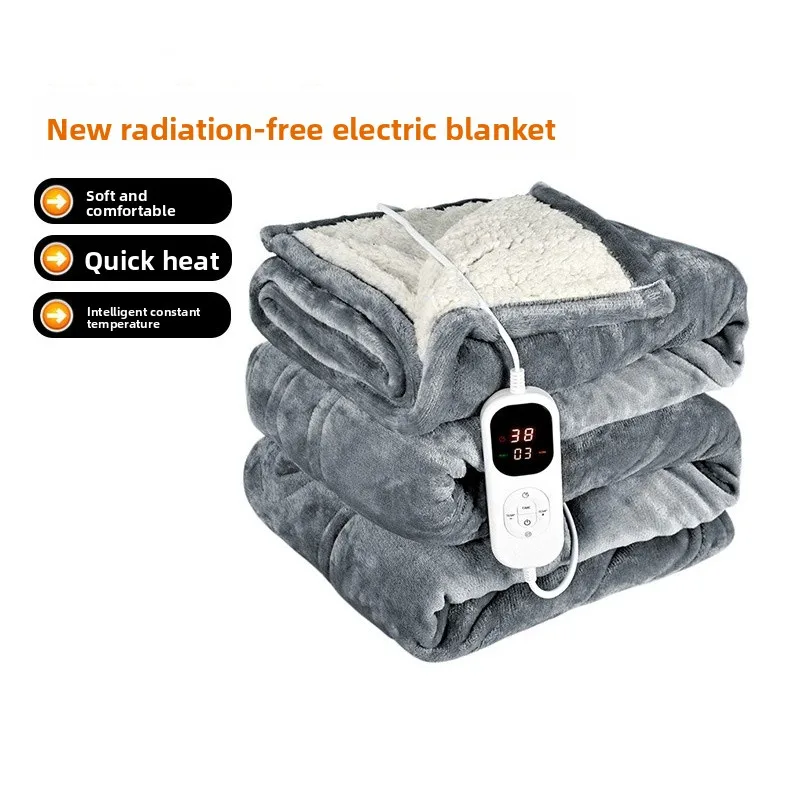 

New electric heating blanket with temperature control, washable, warm and super comfortable. DR-066