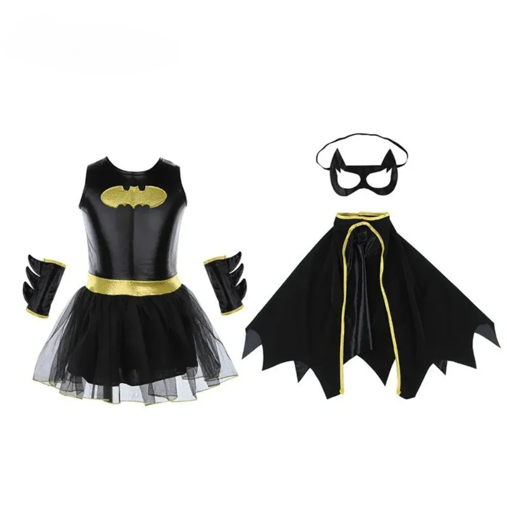 

Kids Suit Cosplay Costumes Superhero Dress Up Mask Fancy Dress High Quality Set Outfit Festival Party Halloween