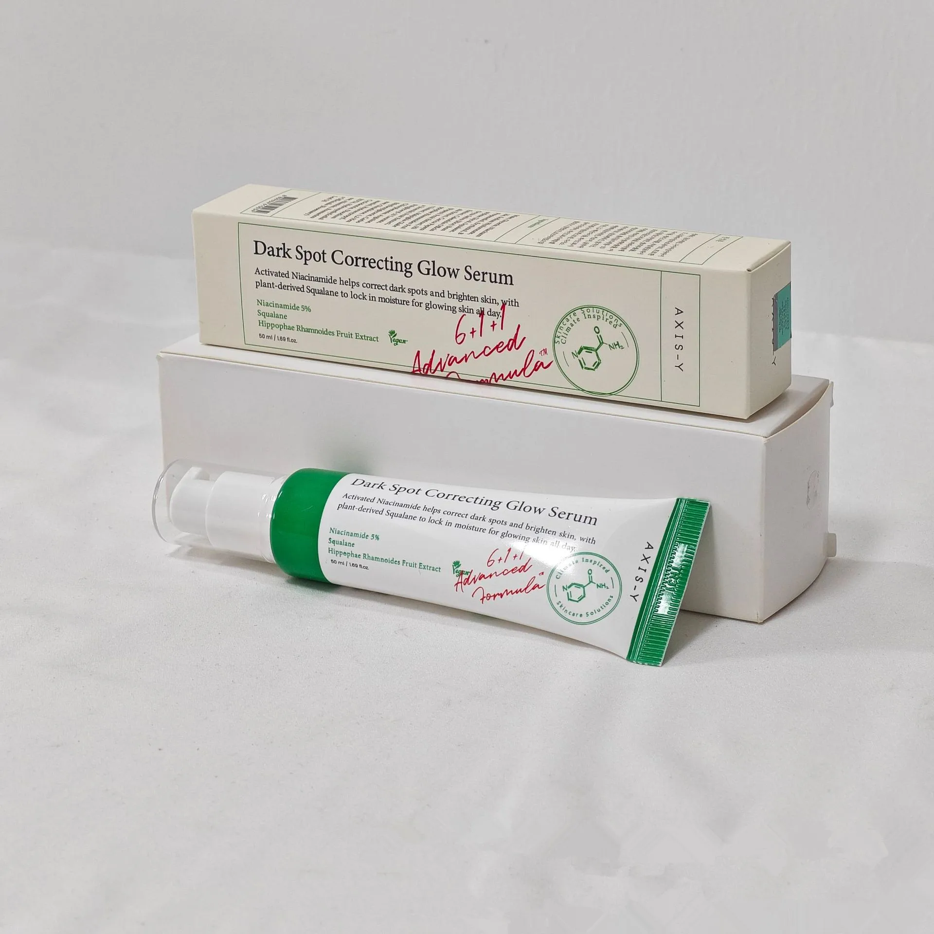 Suero coreano AXIS-Y corrector de manchas oscuras, reduce los problemas de pigmentación, esencia hidratante y abrillantadora, nutre profundamente la piel