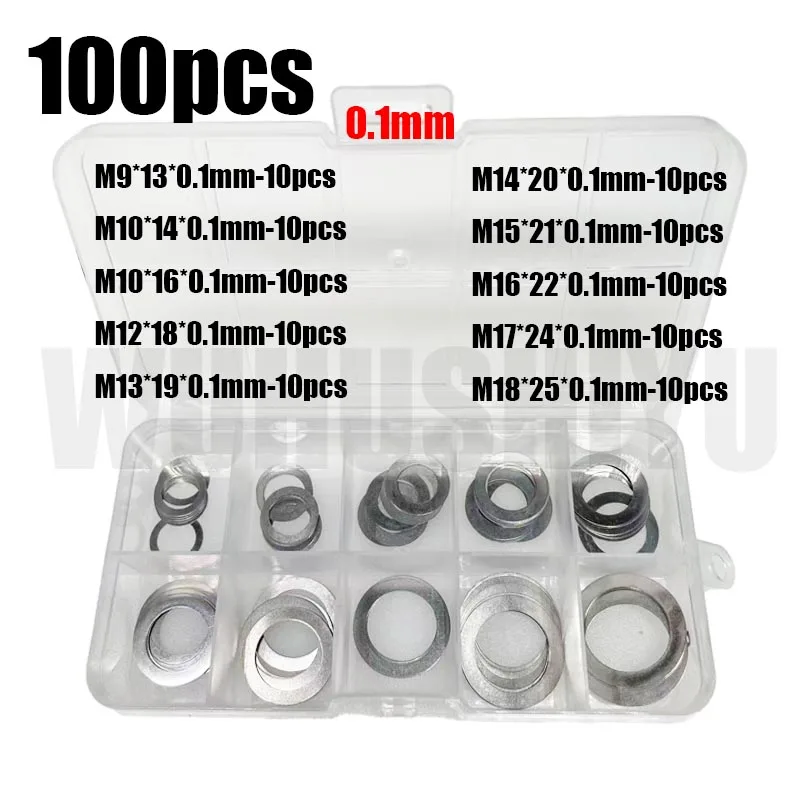100x-caixa-m9-m10-m12-m13-m14-m15-m16-m17-m18-304-conjunto-de-arruelas-ultrafinas-de-aco-inoxidavel-kit-de-sortimento-de-juntas-lisas-de-calco-de-ajuste