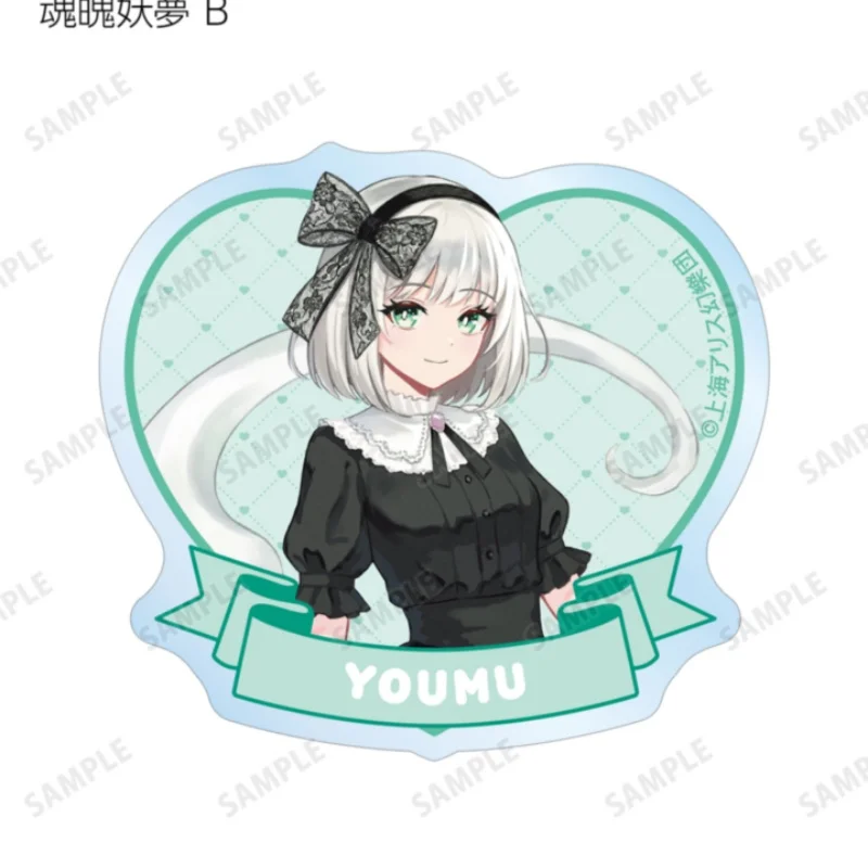 Touhou Project GAME 10CM Acrylic Figure Stand Model Cosplay Toy Birthday Gift Ornament keychain Festival Christmas