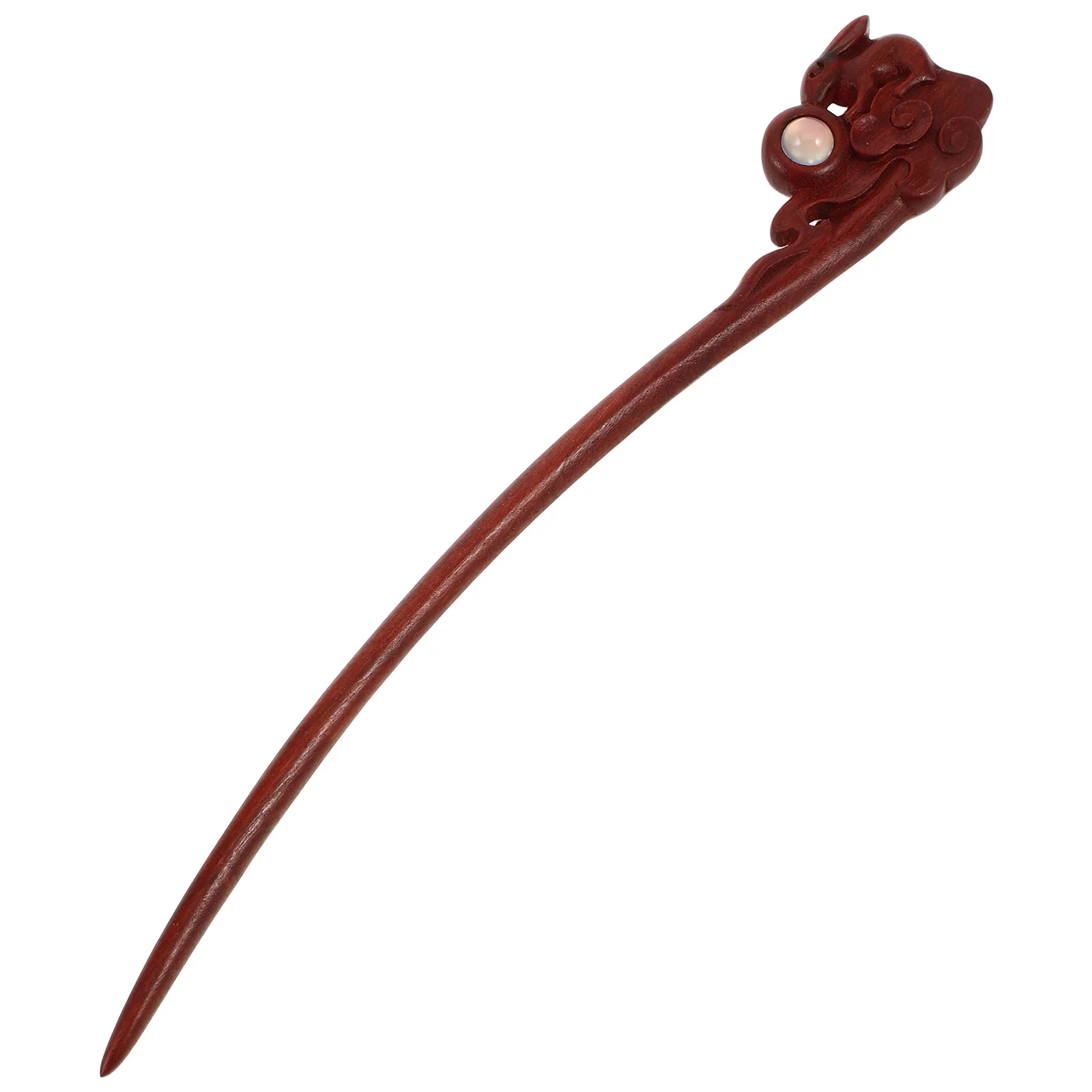 

Chinese Vintage Sandalwood Wooden Hair Stick for Elegant Hair Styling and Daily Use Hairpin for Women Hairpin Chinese Bun Sticks