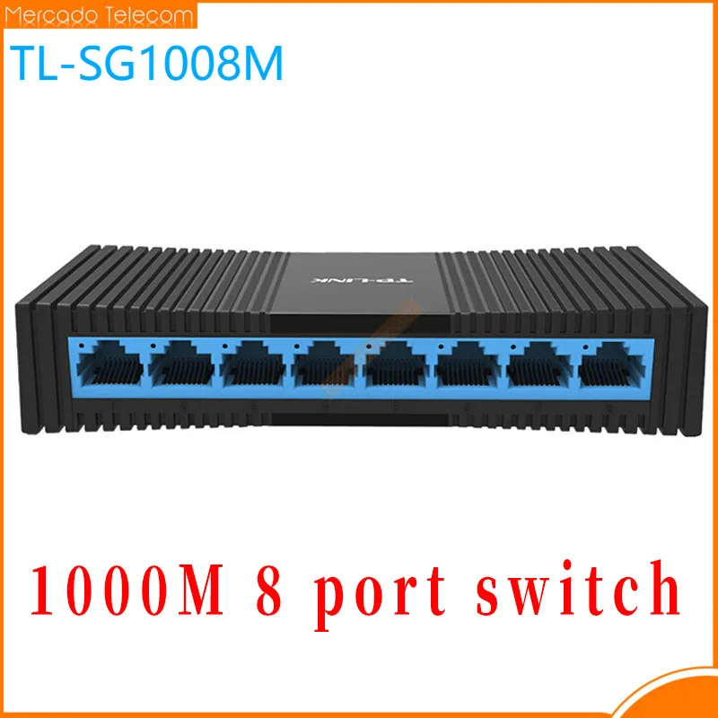 

TP-LINK 8-Port Full Gigabit Plastic Unmanaged Network Ethernet Switch