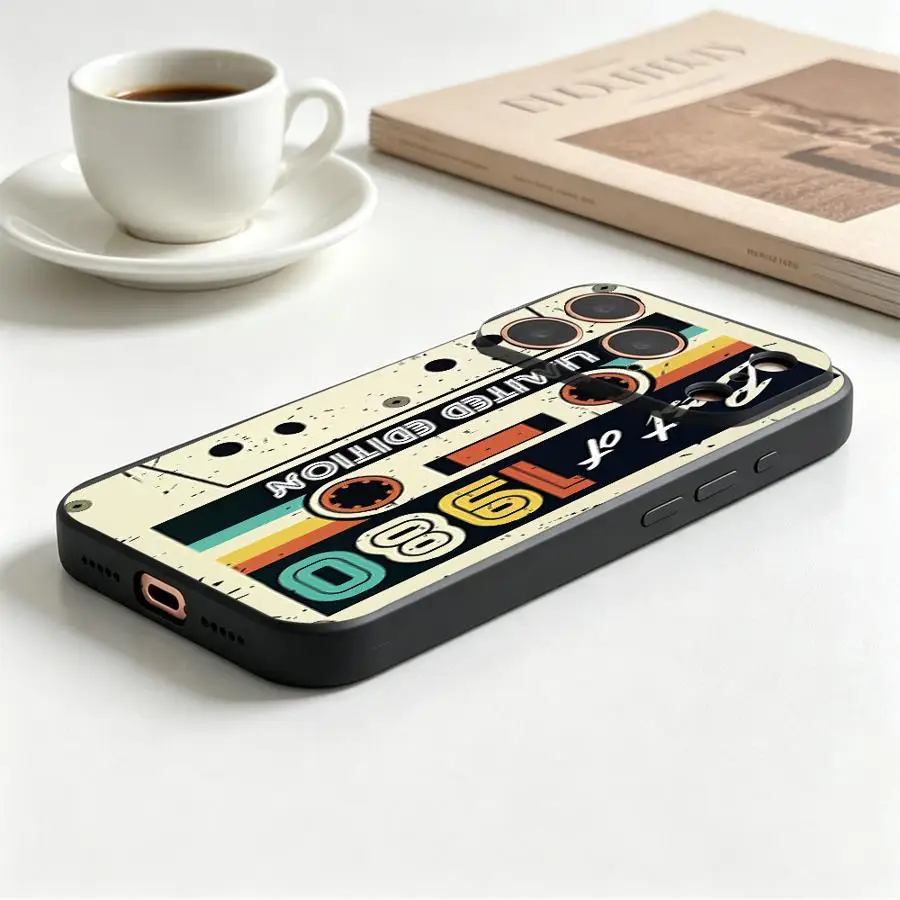 Phone Cover Case for Apple iPhone 17 Pro Max 15 Plus 14 13 Mini X XS XR 12 11 16 7 8 Air 17e 16e Cool Cassette view 4