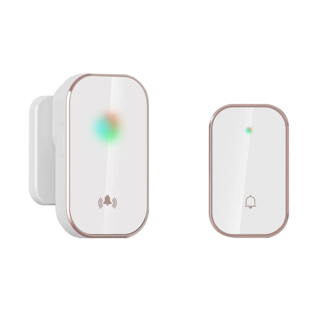 Home Wireless Doorbell Communication Digital Music Doorbell One Drag One Pager Remote Control Doorbell