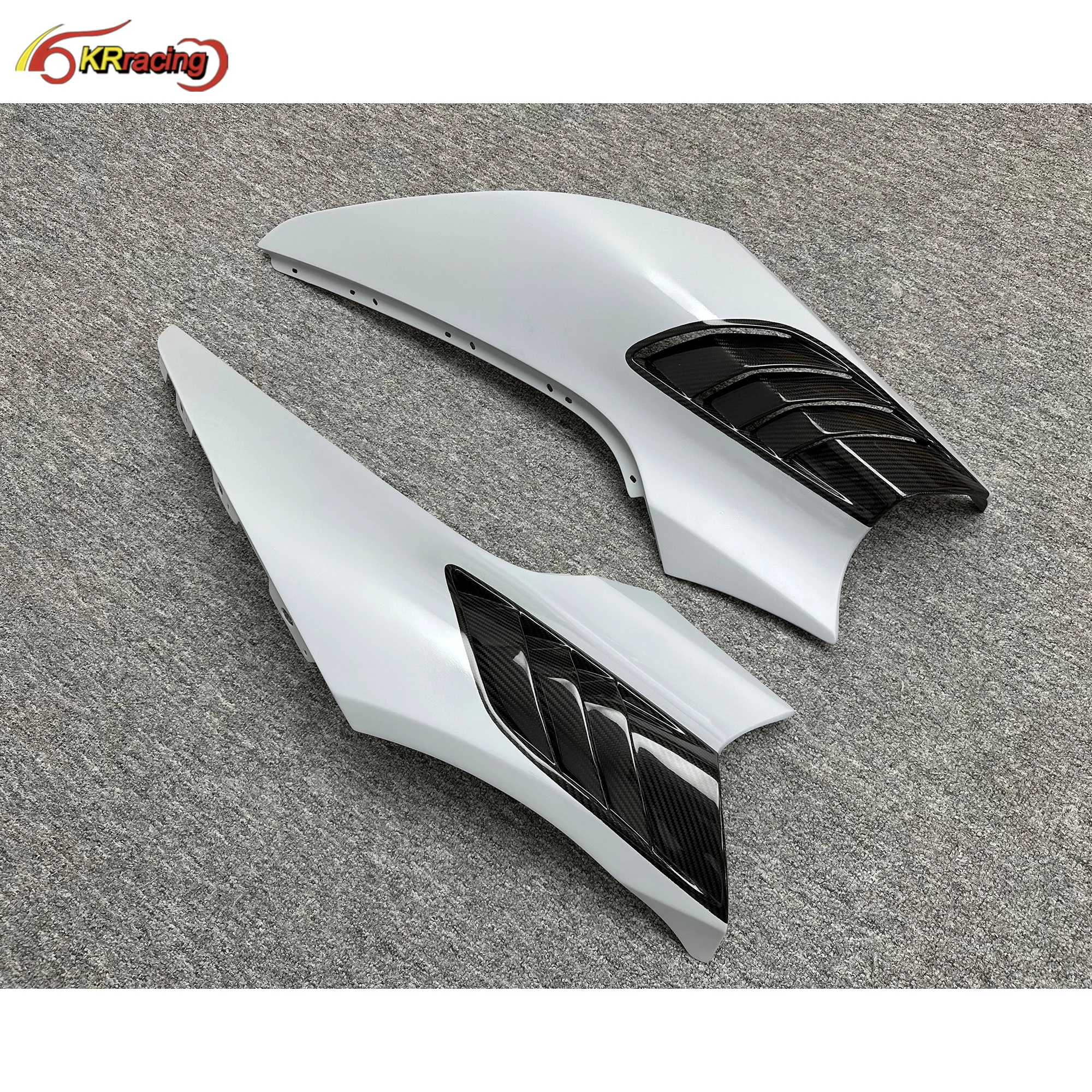 RYFT Style Dry Partial Carbon Fiber Front Fender for Mclaren 720S Car Bumper Parts Set