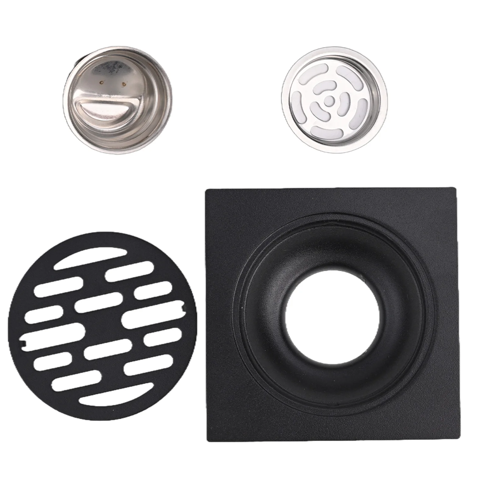 1pc Shower Floor Drain Backflow Preventer Sewer 304 Stainless Steel Floor Drain Insect Proof Bathroom Shower Strainer Cover