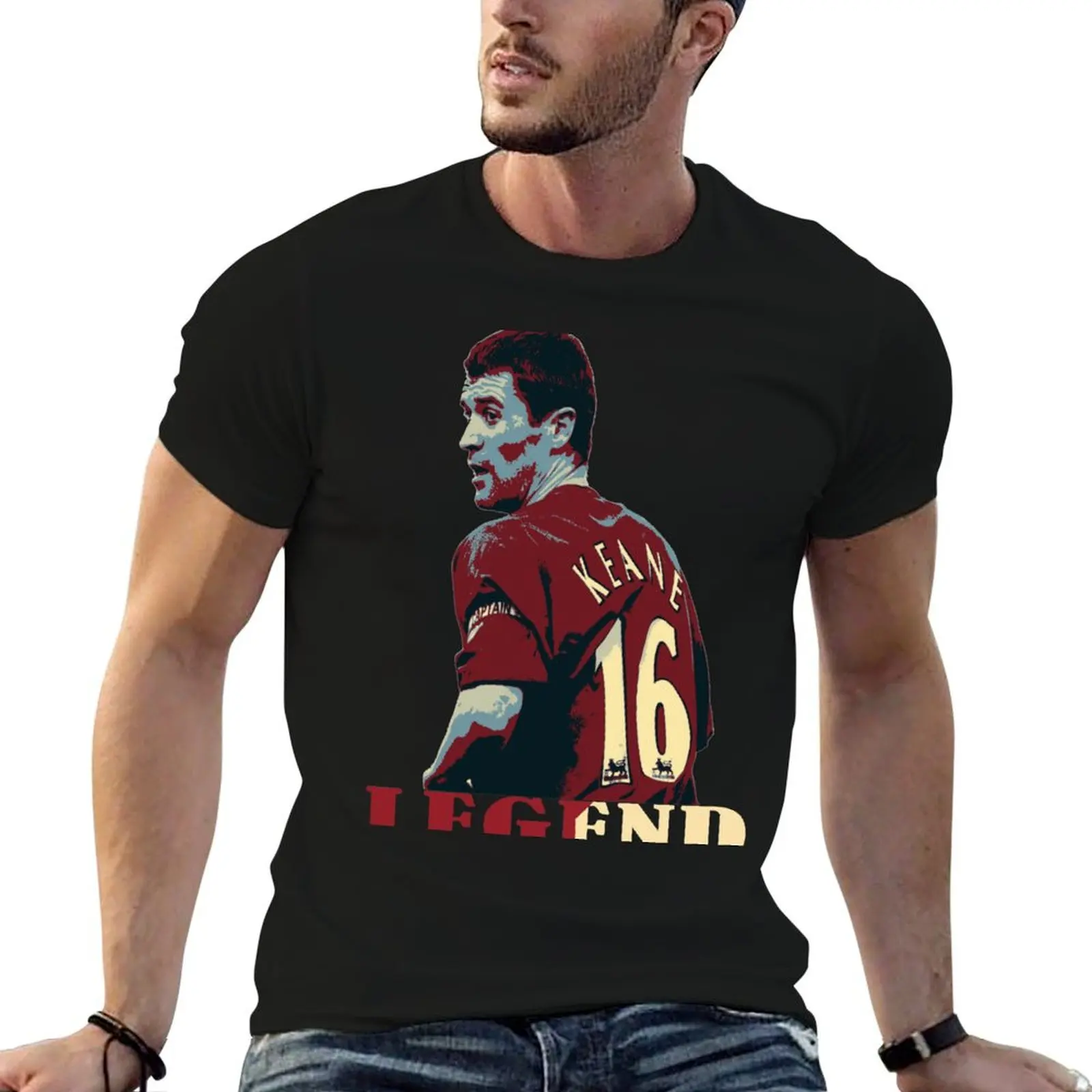 

Roy Keane T-Shirt man t shirts for men man t shirt luxury T-Shirt