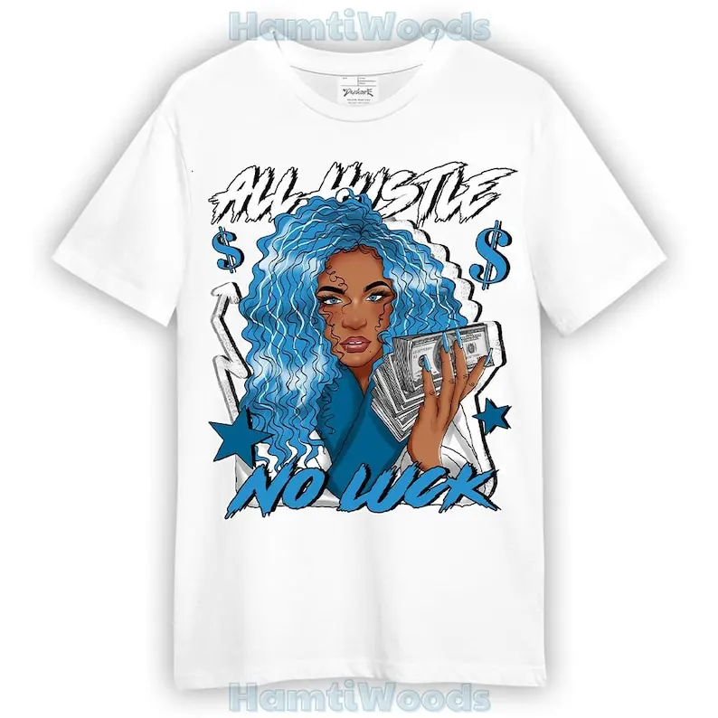 

Powder Blue 9s Shirt - All Hustles Unique Shirt Unisex