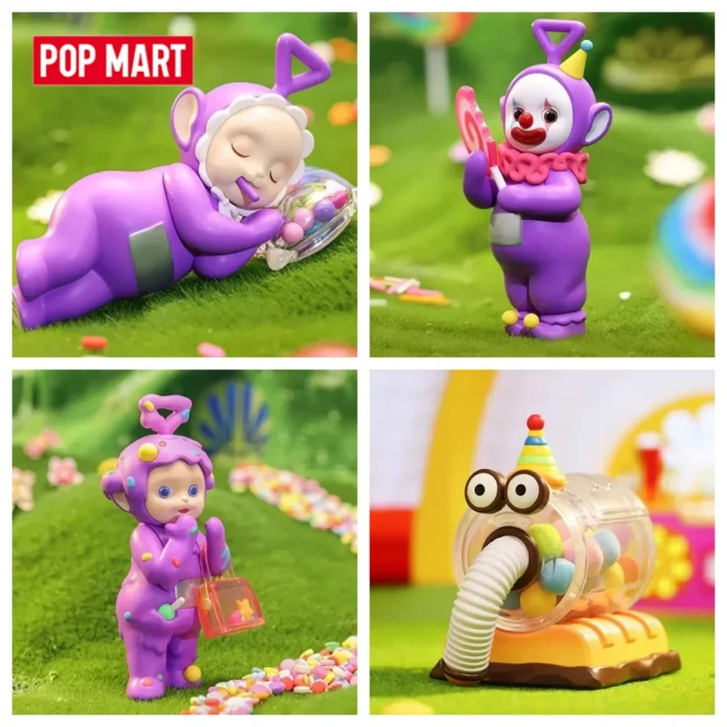 POP MART Teletubbies Fantasy Candy World Series Blind Box Guess Bag Original Toys Doll Cute Anime Figure Ornaments Gift