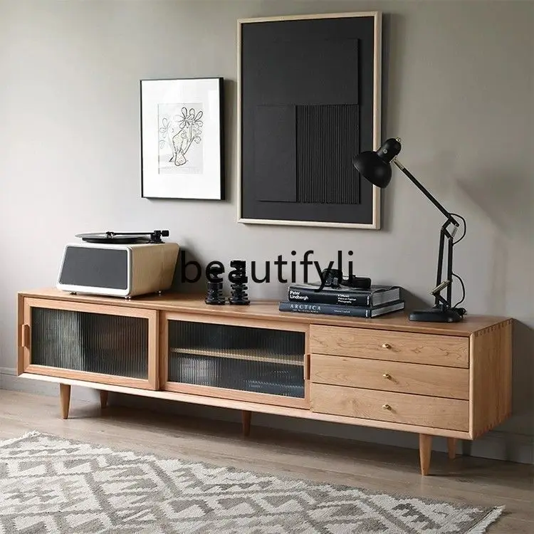 Solid Wood Tv Cabin…