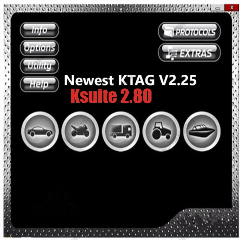 Latest Nuovo Checksum KESS & KTAG CLONE con Software Ksuite 2.80 per Kess V5.017 ECU Programmer ECU Chip Tuning Tool Ktag 2.25